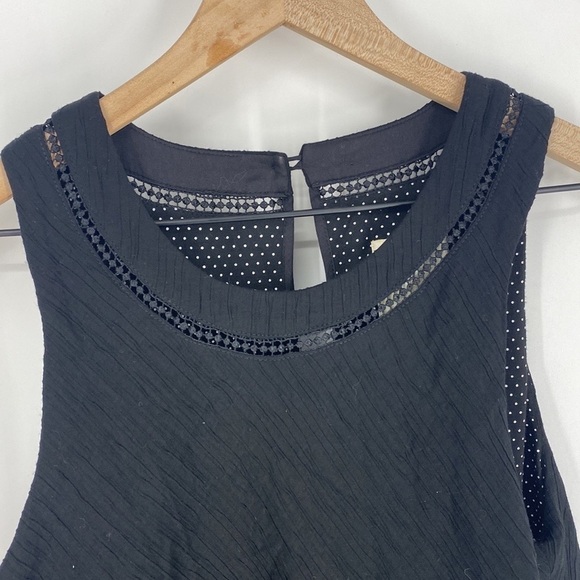 Elevenses Layered Sleeveless Onyx Romper - Picture 5 of 7